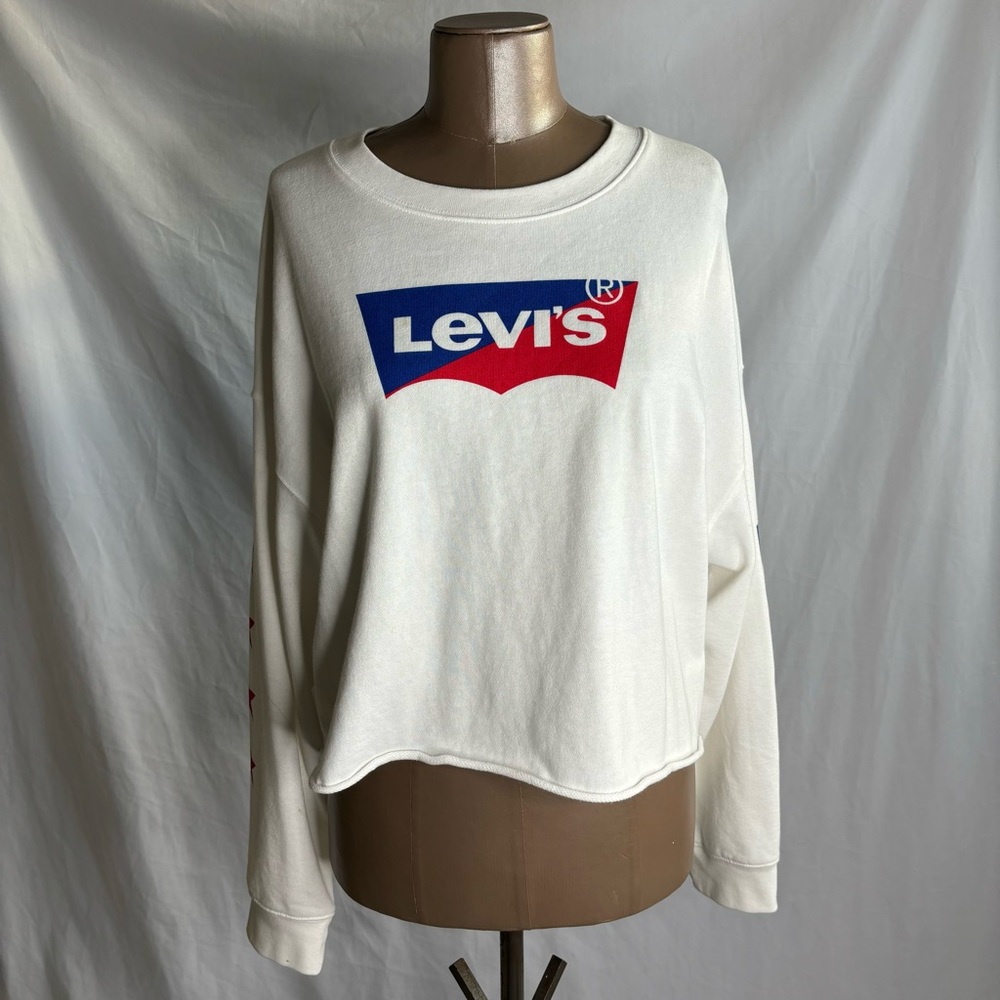Levi’s White Long Sleeved Top